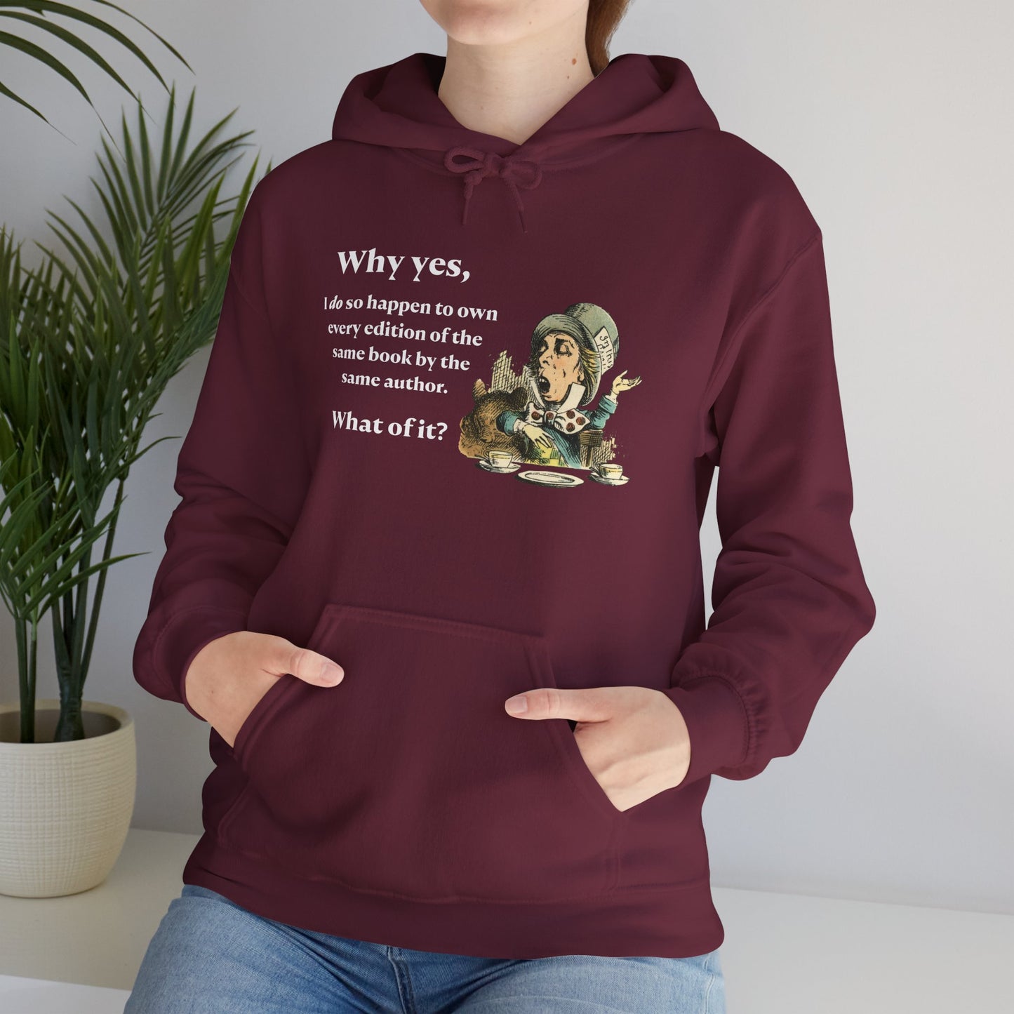 Book Collector's Humor—Hoodie