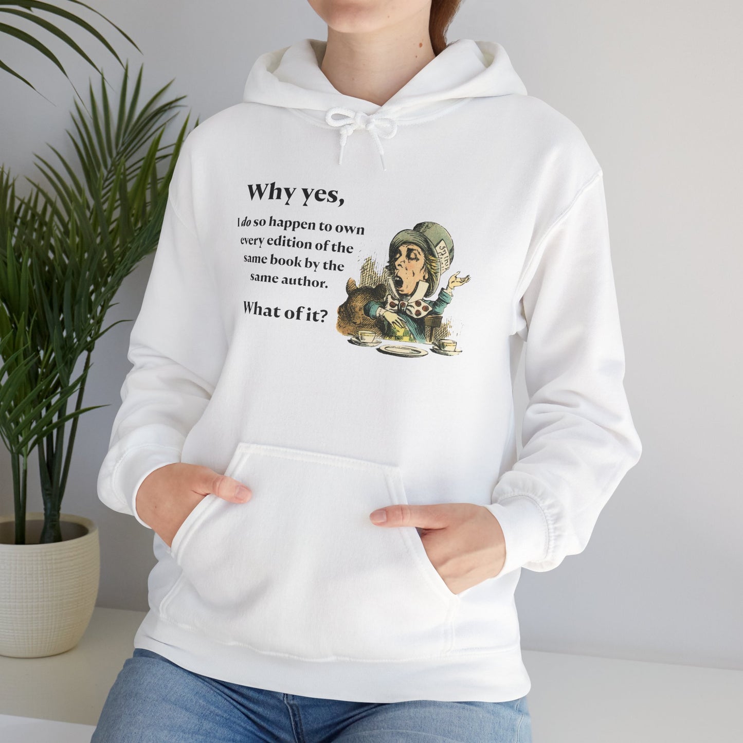 Book Collector's Humor—Hoodie