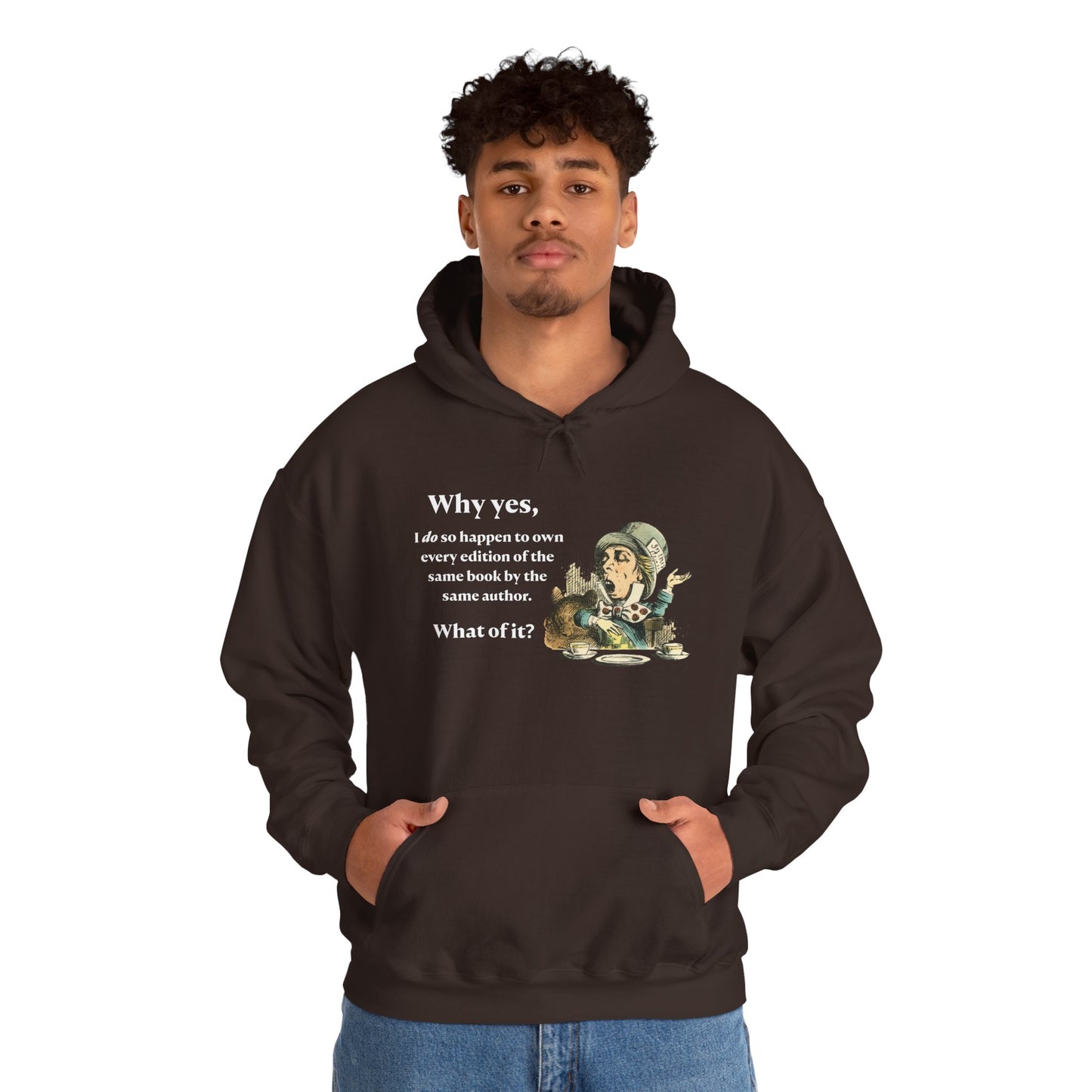 Book Collector's Humor—Hoodie