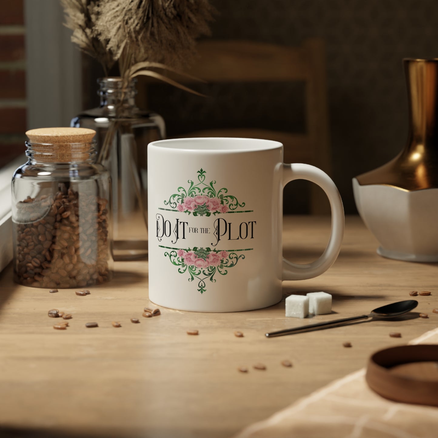 "Do It For the Plot" JUMBO 20oz Mug