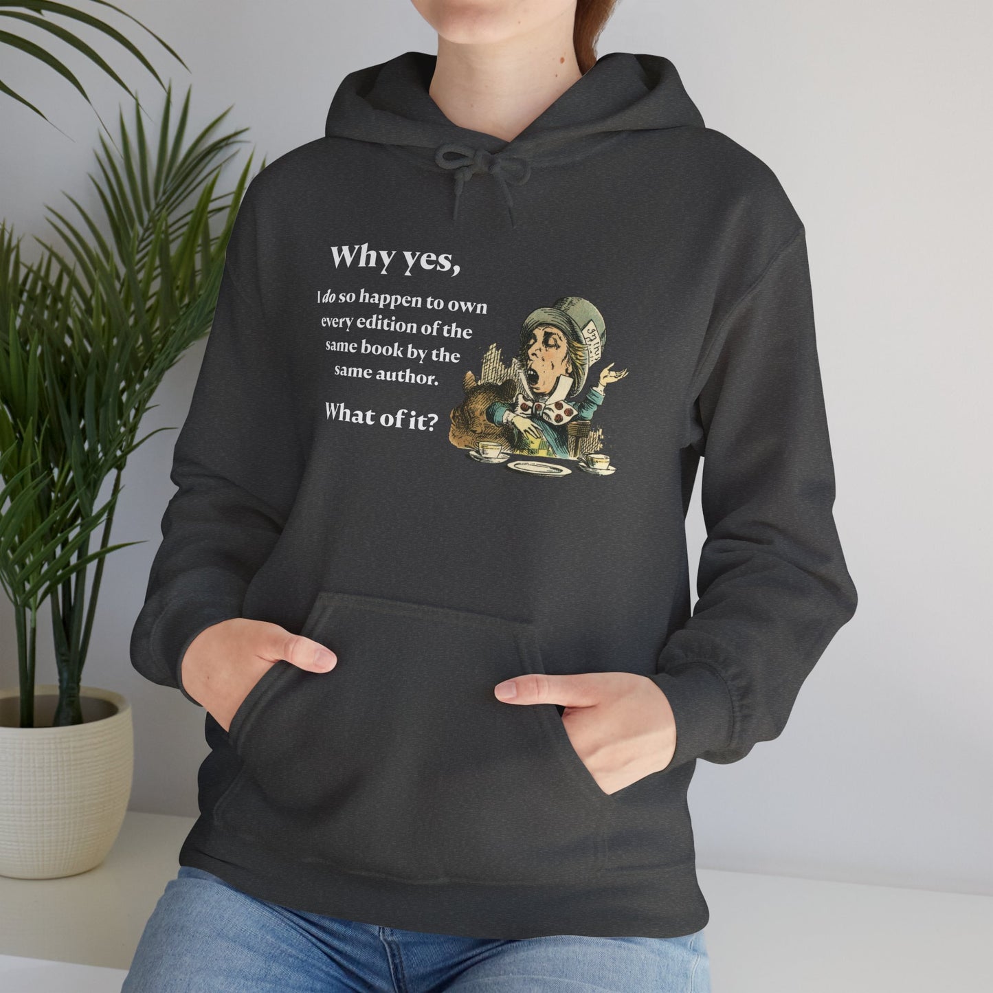 Book Collector's Humor—Hoodie