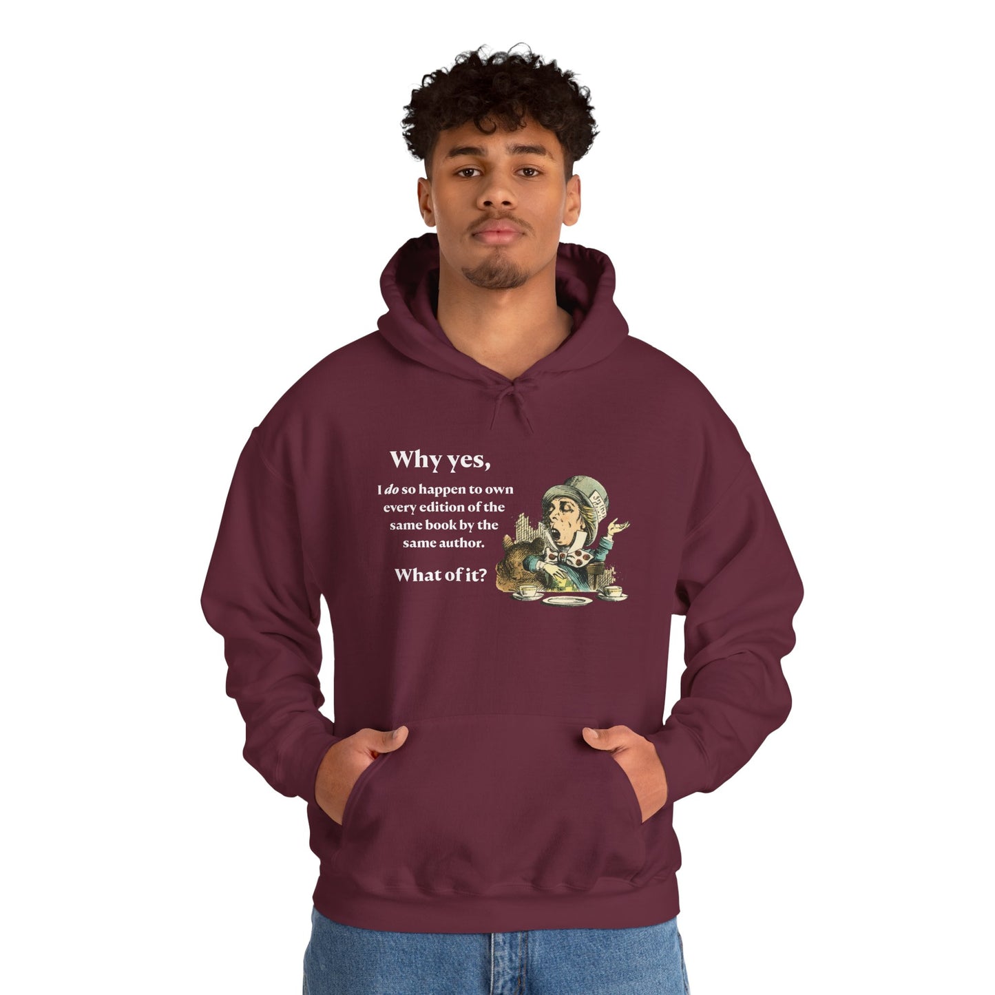 Book Collector's Humor—Hoodie